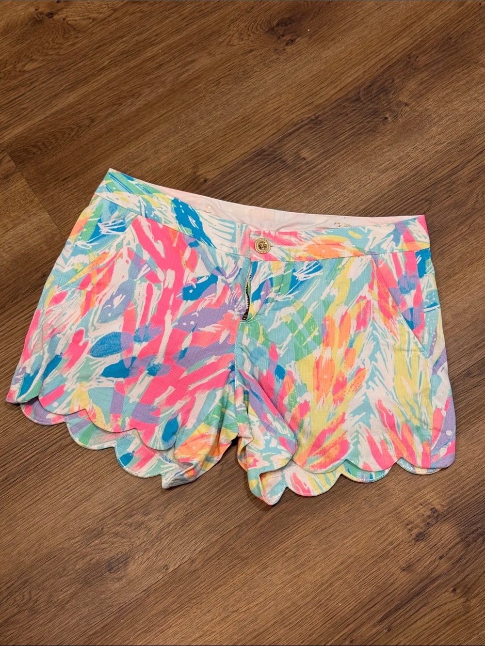 Lilly Pulitzer Buttercup Shorts Sparkling Sands